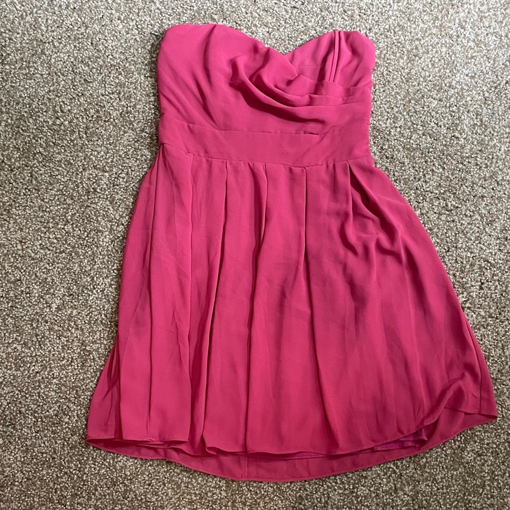 Strapless TFNC Pink Dress Size M